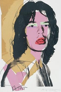 Recuperan retrato de Mick Jagger